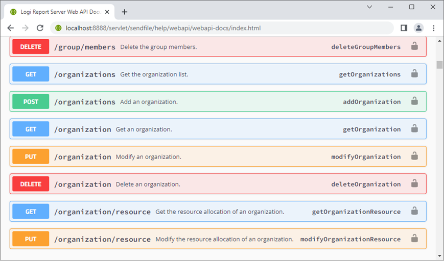 Manage Organizations Using the JavaScript REST API